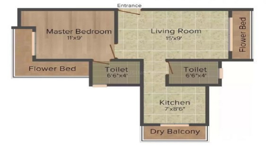 Shree Nidhi Heights Floor Plan
