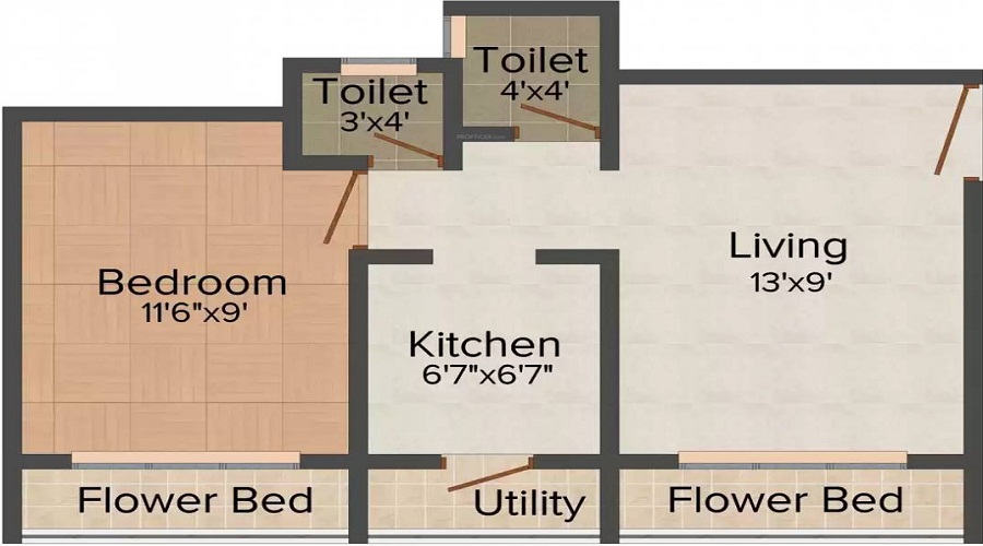 Shree Radha Parshuram Residency Floor Plan