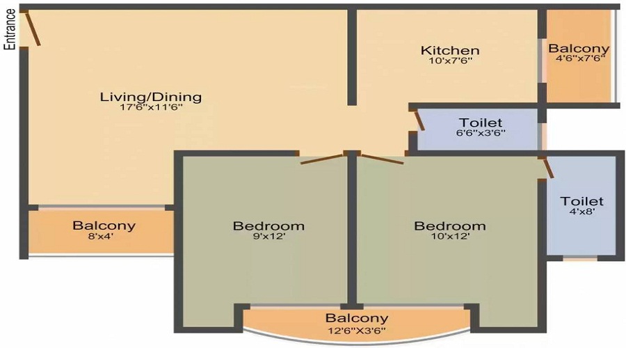 Buildtech Bhavya Enclave Floor Plan