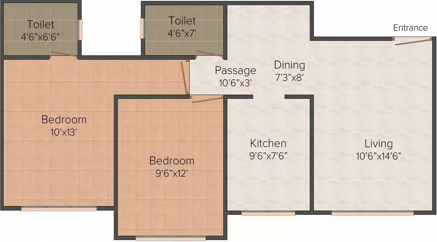 Dhanji Ramswaroop Palai Towe Floor Plan