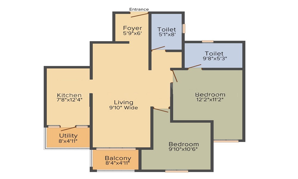 DS-MAX Amrutha Nest Floor Plan