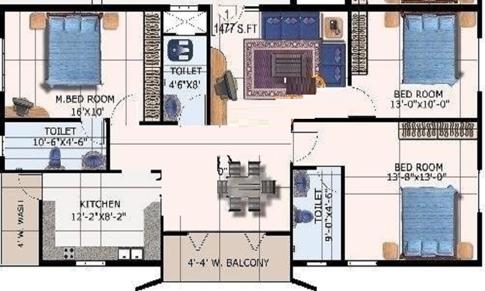 DSR Emerald Floor Plan