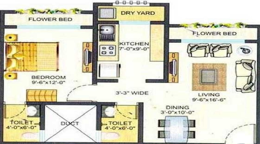 Shreeji Sea View Floor Plan