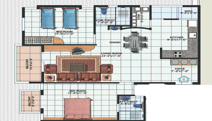 DSR Pride Floor Plan