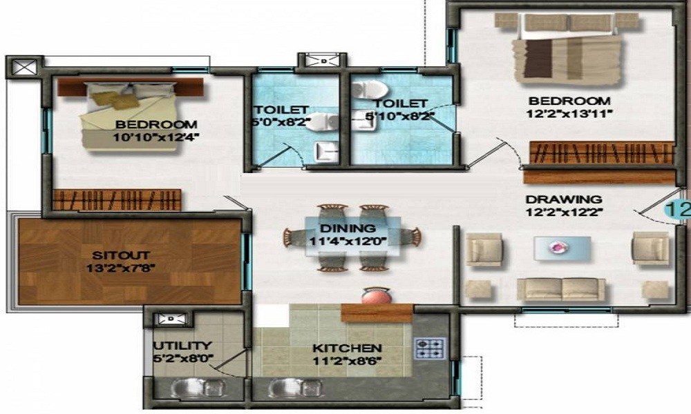 DSR Ultima Floor Plan