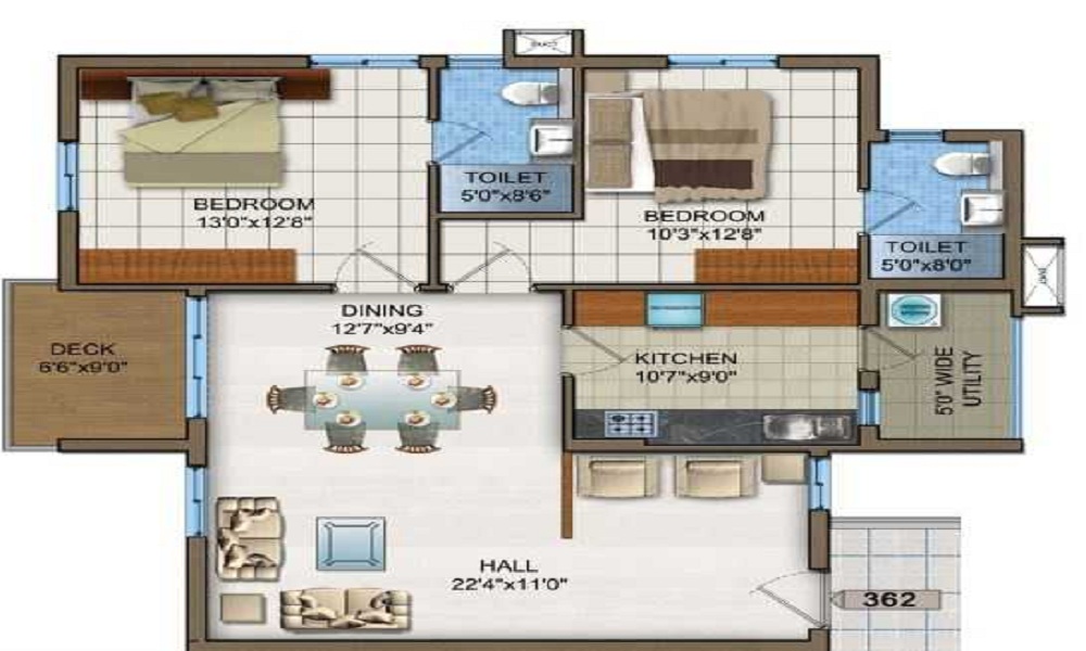 DSR Wood Winds Floor Plan