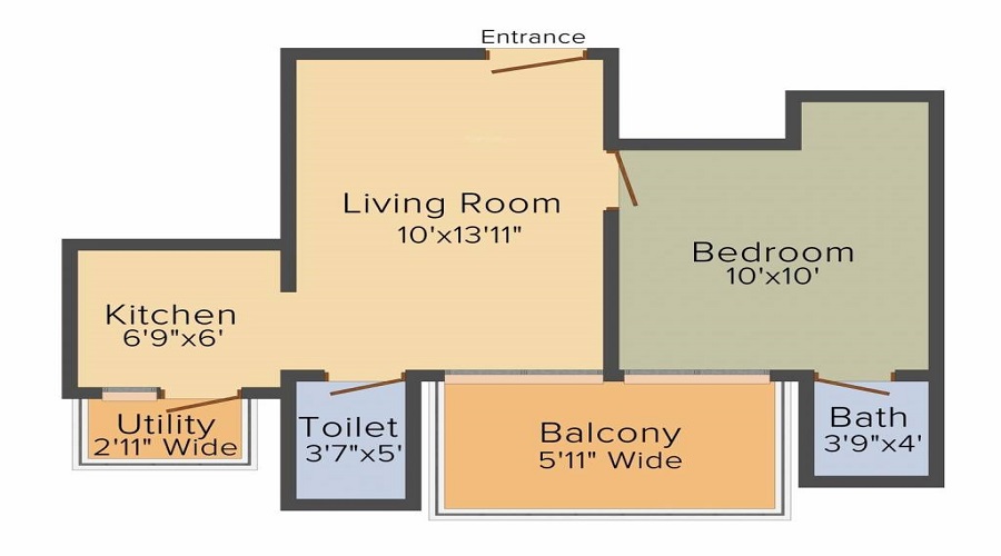 Supertech Azalia Floor Plan