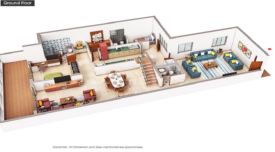 West Wing Skyville Floor Plan
