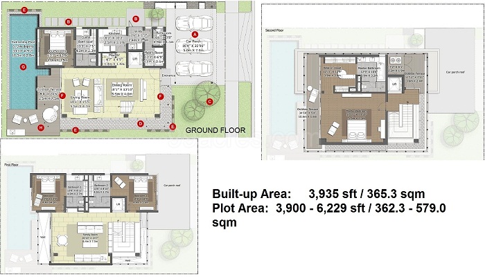 Embassy Boulevard Floor Plan