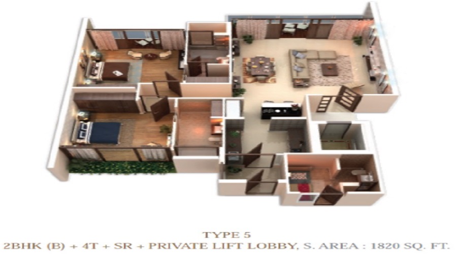 Sikka Kimaya Greens Floor Plan