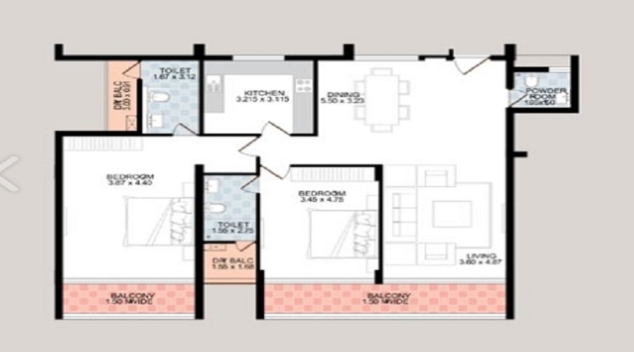 Sardesai Mayflower Enclave Floor Plan
