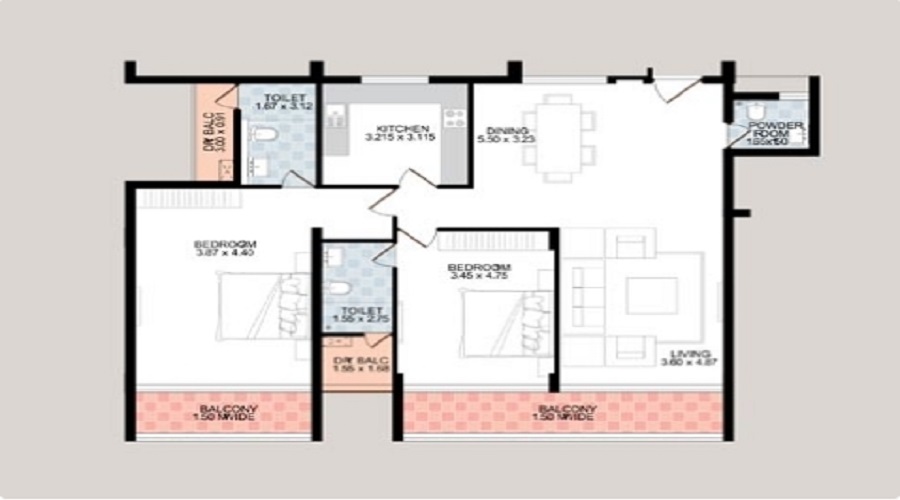 Sardesai Mayflower Enclave Floor Plan