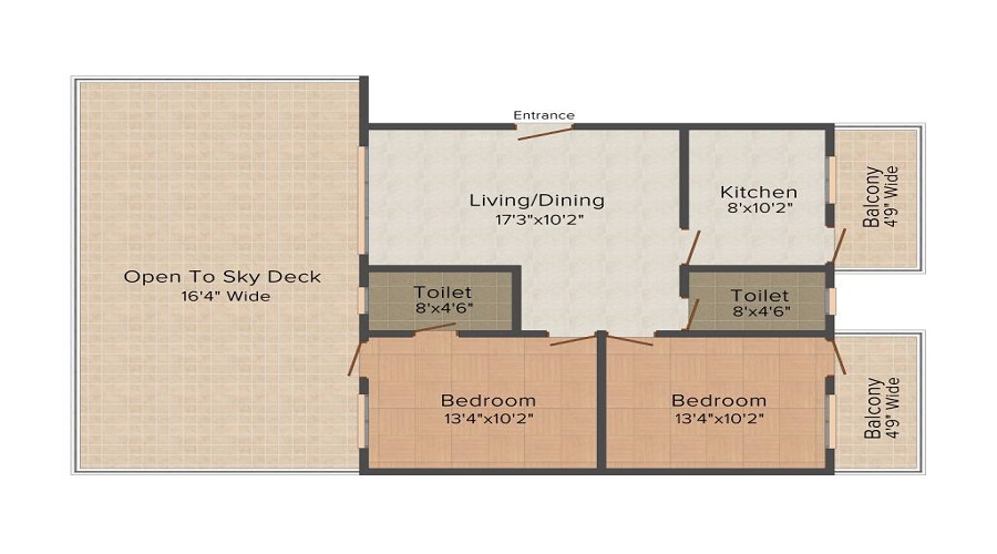 Nanu Sapana Raj Valley Floor Plan