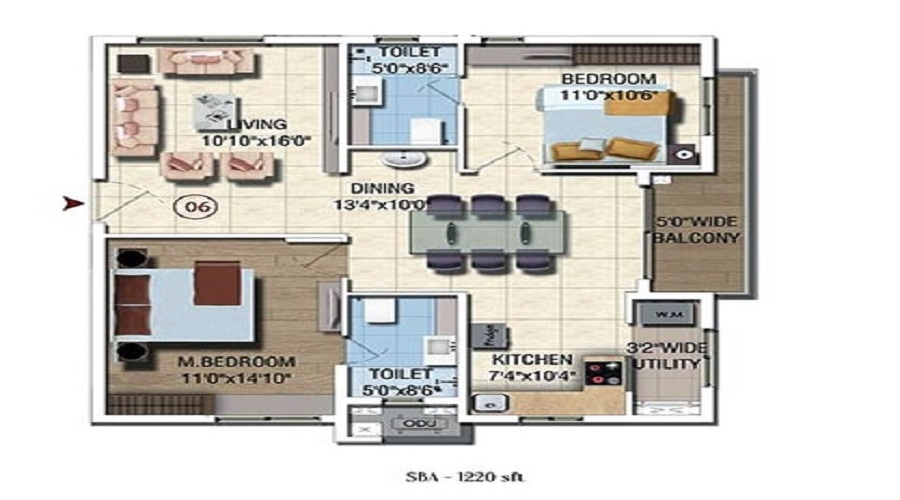Salarpuria Sattva Magnus Floor Plan