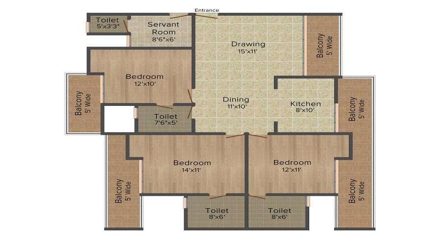 Antriksh Grand View Floor Plan