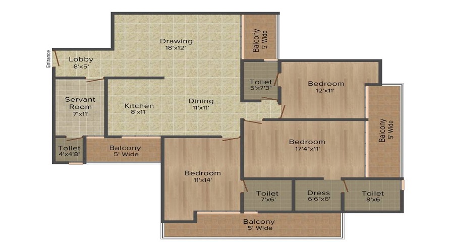 Antriksh Grand View Floor Plan