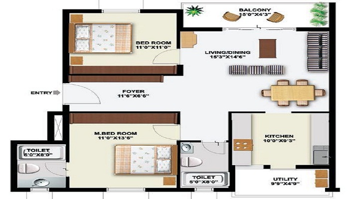 ETA Star Opal Resedency Floor Plan