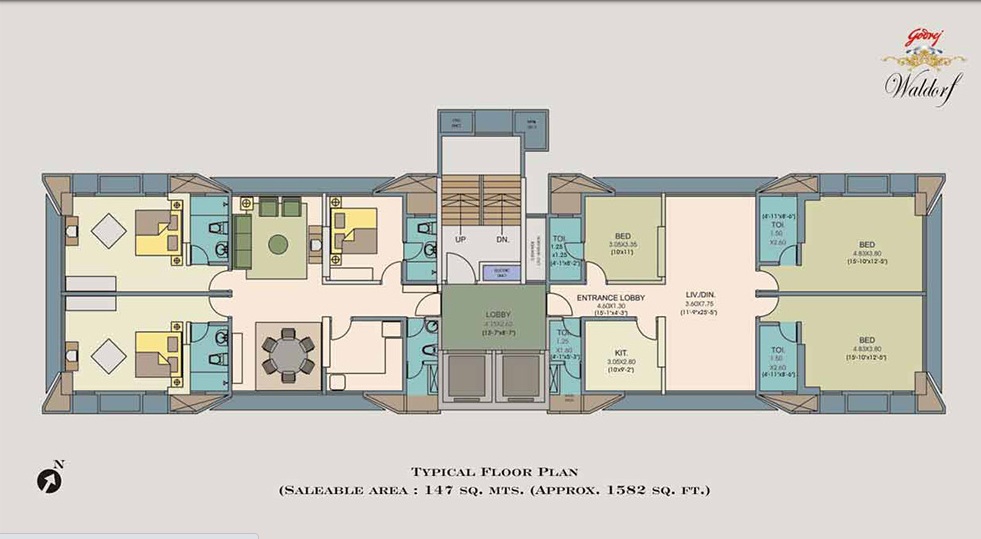 Godrej Waldorf Floor Plan