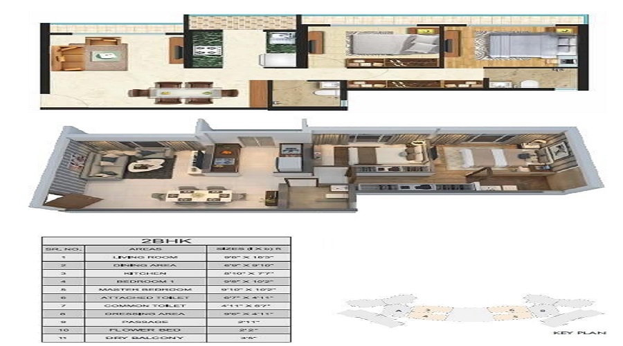 Sonam Indraprasth Floor Plan
