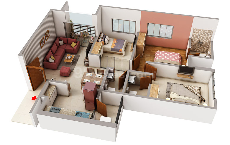 Kaveri Soham Vistara Floor Plan