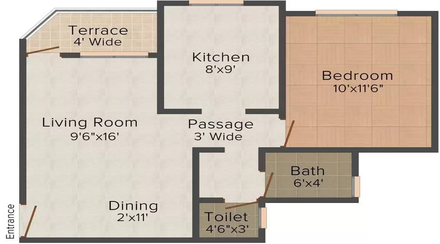 Agarwal Heights Floor Plan