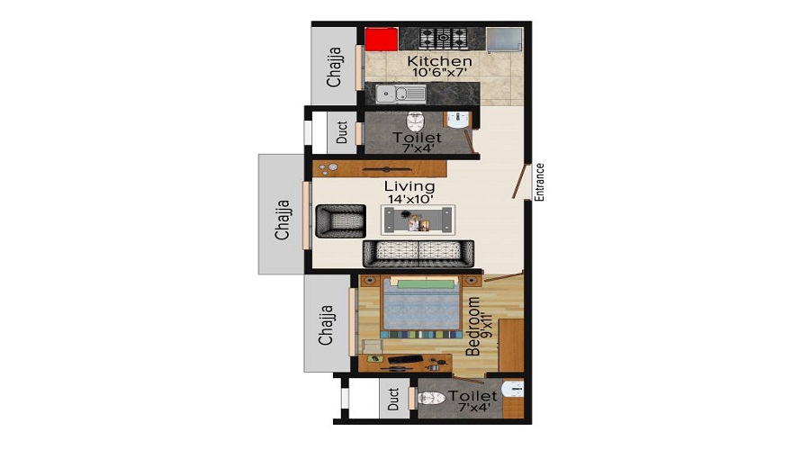 Samar Heights Floor Plan