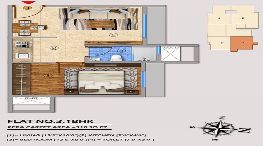 Sanghvi Palash Floor Plan