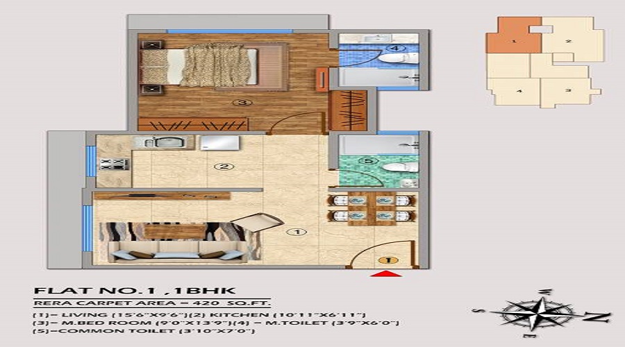 Sanghvi Palash Floor Plan