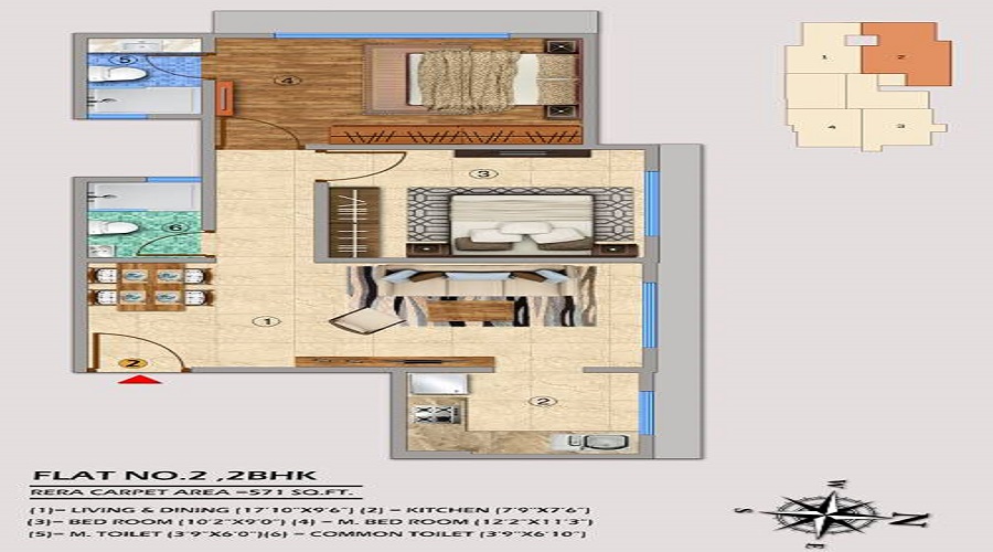 Sanghvi Palash Floor Plan