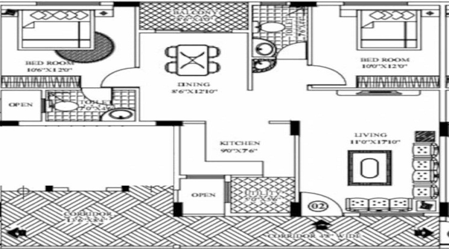 Swastik Home Floor Plan