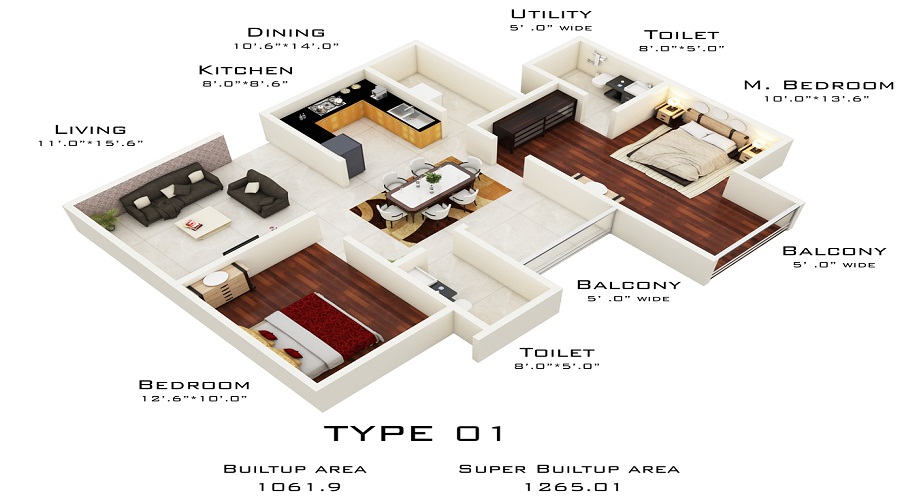 DNA Opus Floor Plan