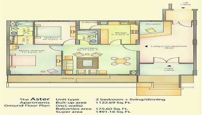 Habitat Aster Floor Plan