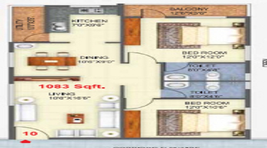 Arcade Gloria Floor Plan