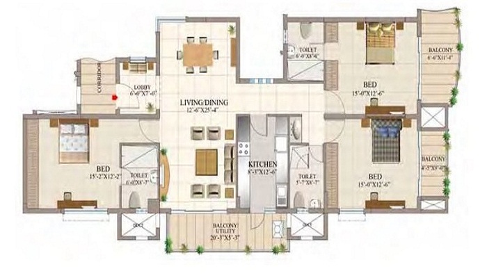 HM Constructions Tropical Tree Floor Plan