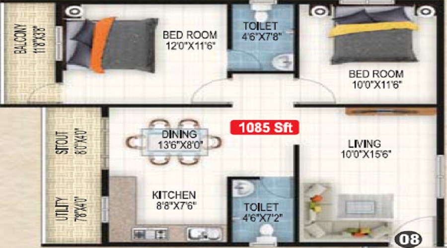 NVR Sunpearl Block B Floor Plan