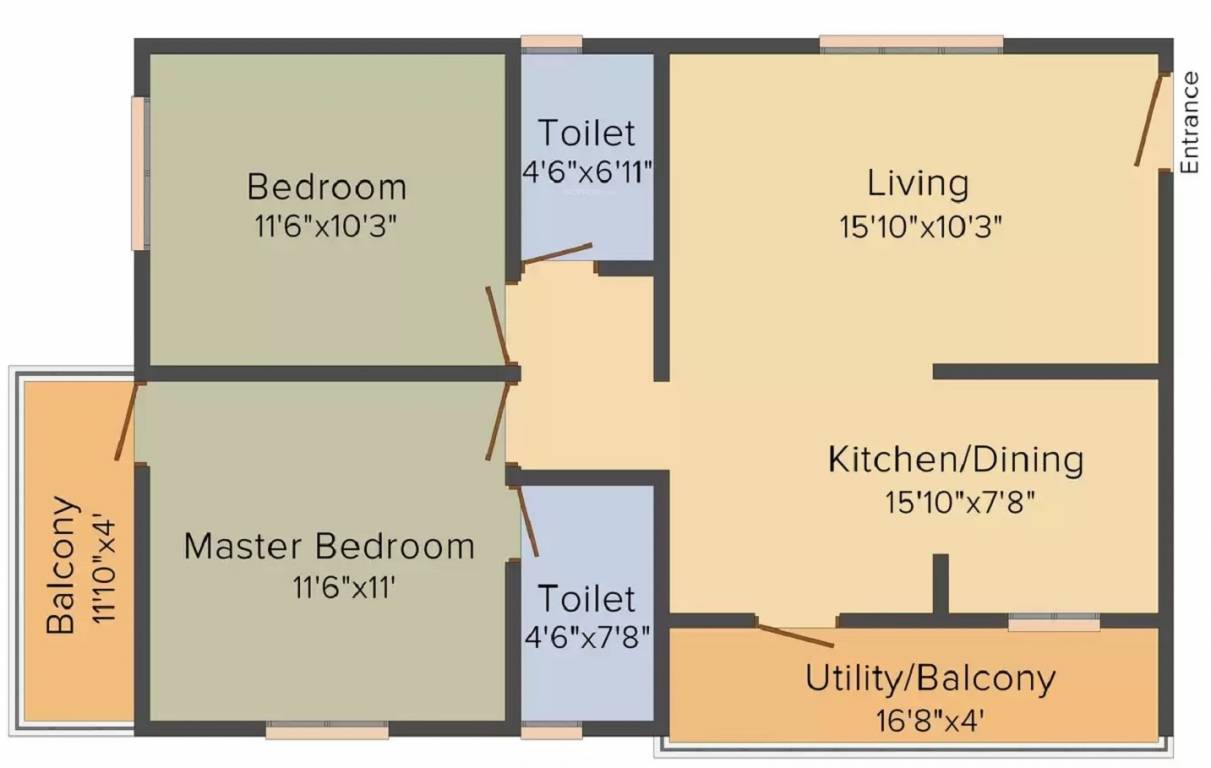 Crest Intimacy Floor Plan