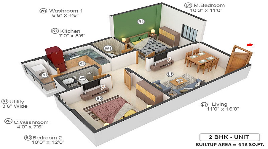 SLV Lotus Floor Plan
