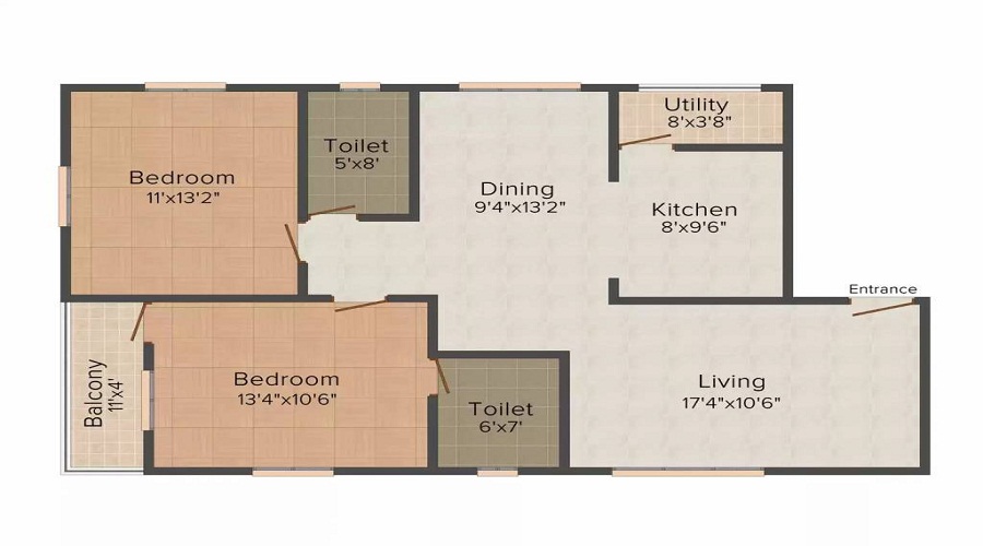 SR Sai Homes Floor Plan