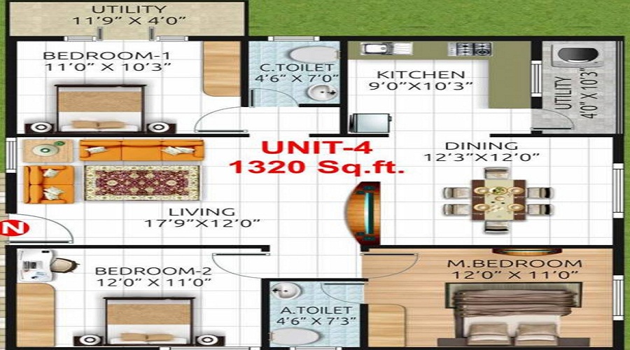 Srivara Vivanta Floor Plan