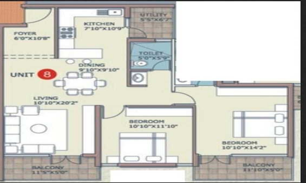 Innovative Constructions Petal Floor Plan