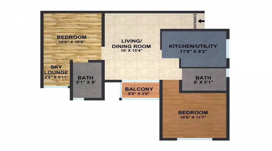 Brigade Panorama Phase 2 Floor Plan