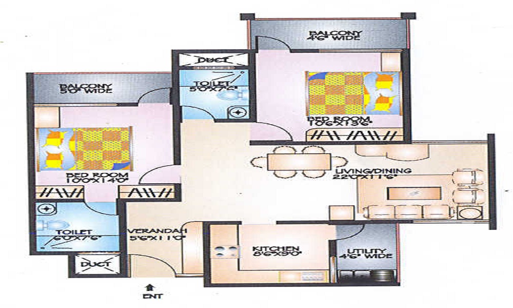 Ittina Properties Abha Floor Plan