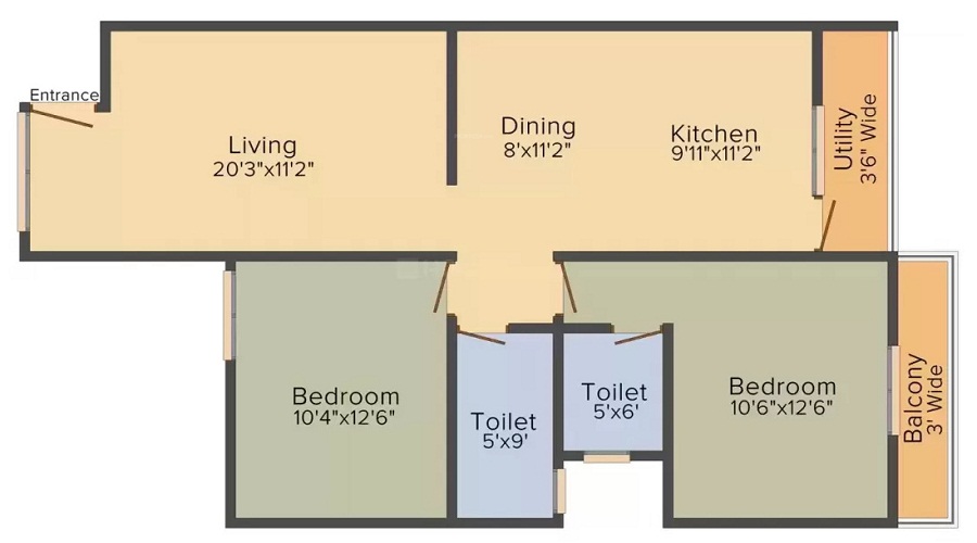 Akshara Pristine Floor Plan