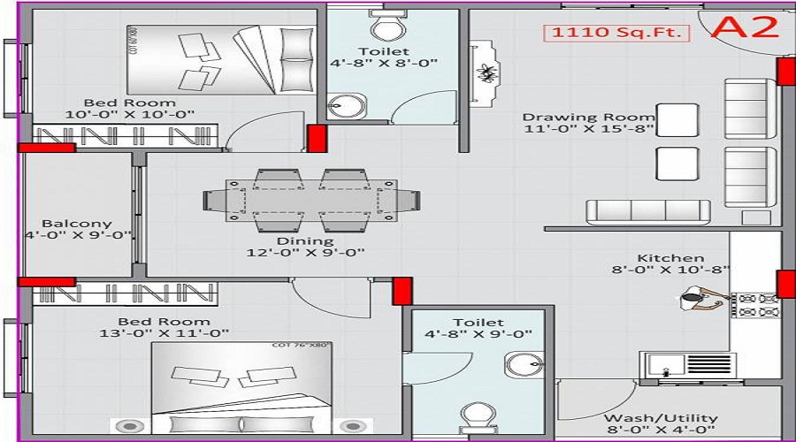Adithya Lujoso Floor Plan