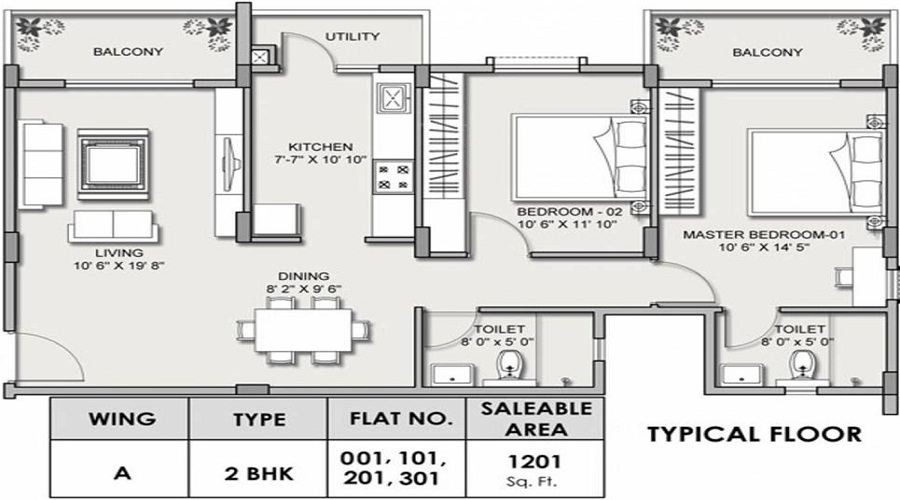 Greenfinch Vallerian Floor Plan