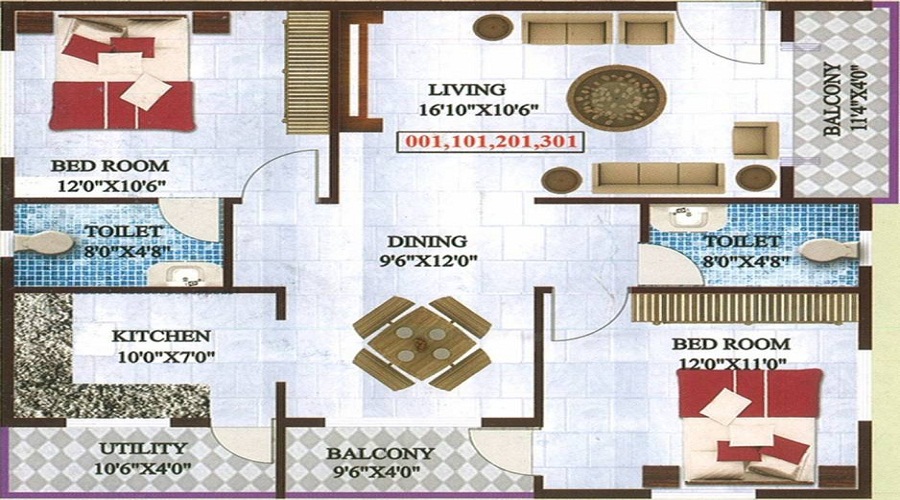 Eco YD Sai Grand Floor Plan