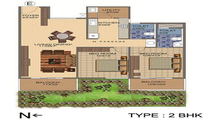 Kethana Eternal Kethana Blossom Floor Plan