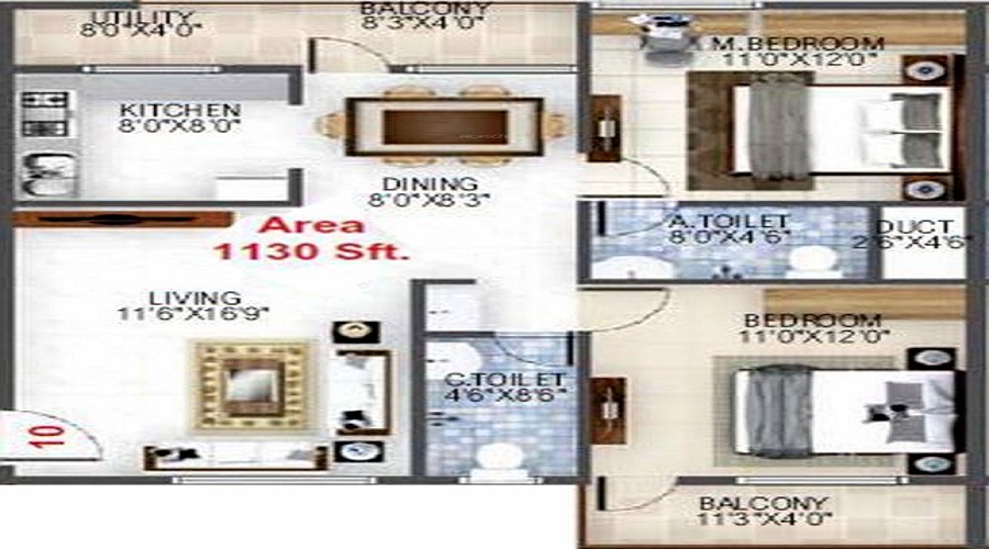 Baldota Elegant Floor Plan