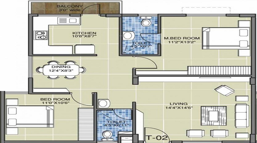 Columbia Gr Residency Floor Plan