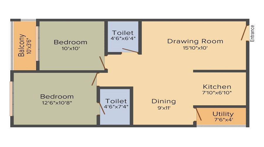 KR Madhav Heights Floor Plan